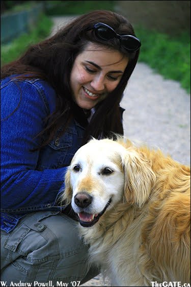 Aisha with Sally