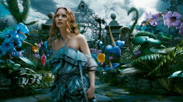 Mia Wasilkowska wanders Underland in Alice In Wonderland
