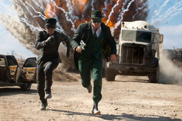 Jay Chou and Seth Rogen in The Green Hornet