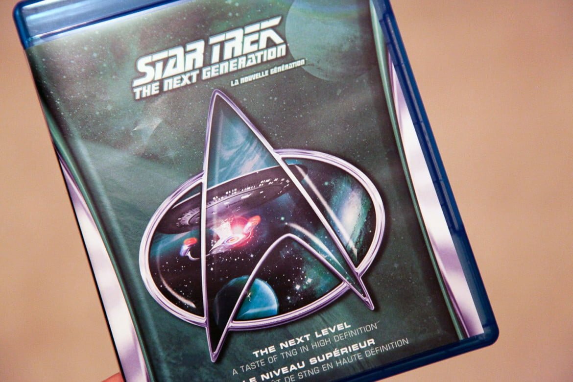 Star Trek The Next Generation Blu-ray sampler