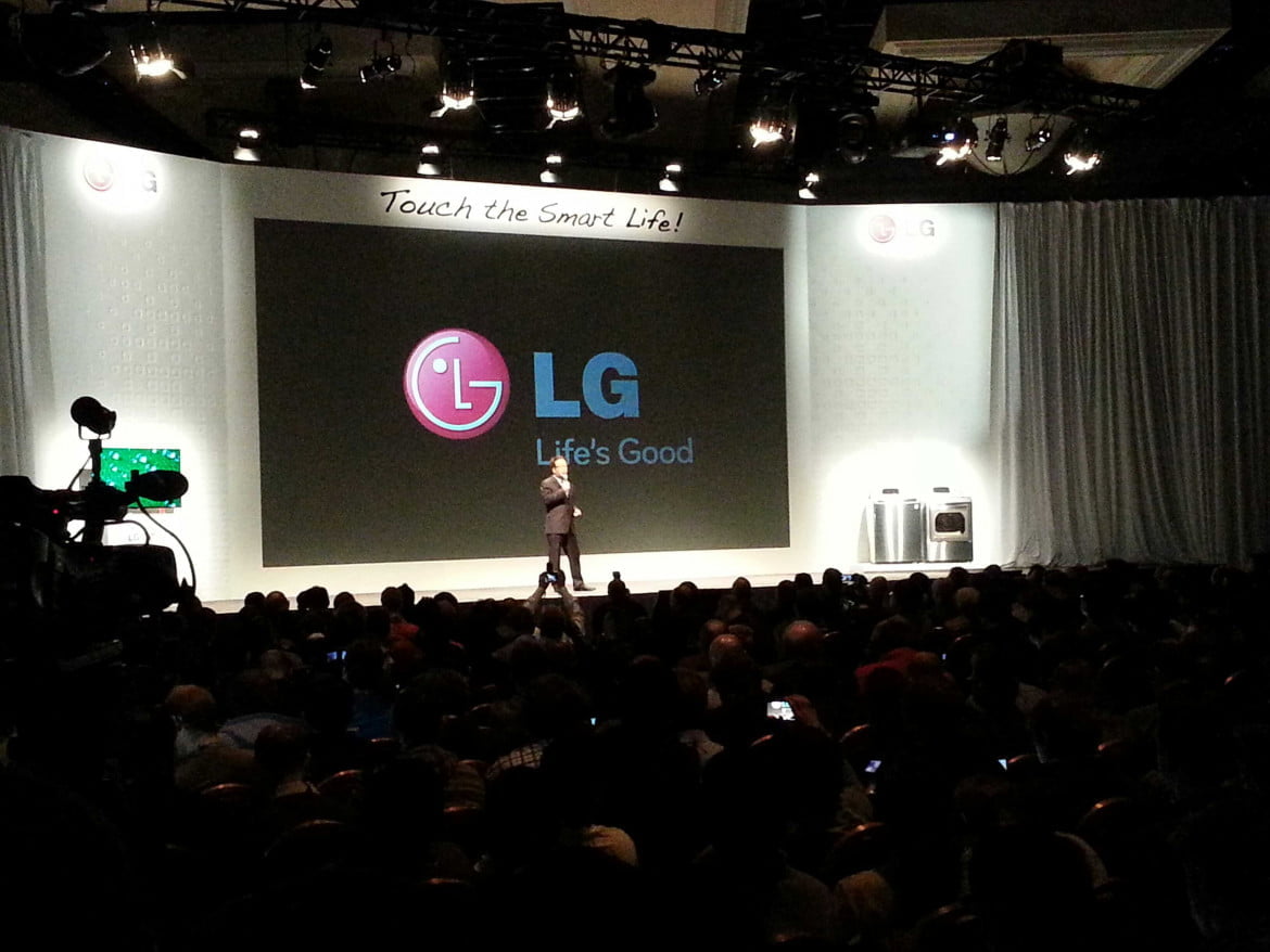 LG's CES Press Conference