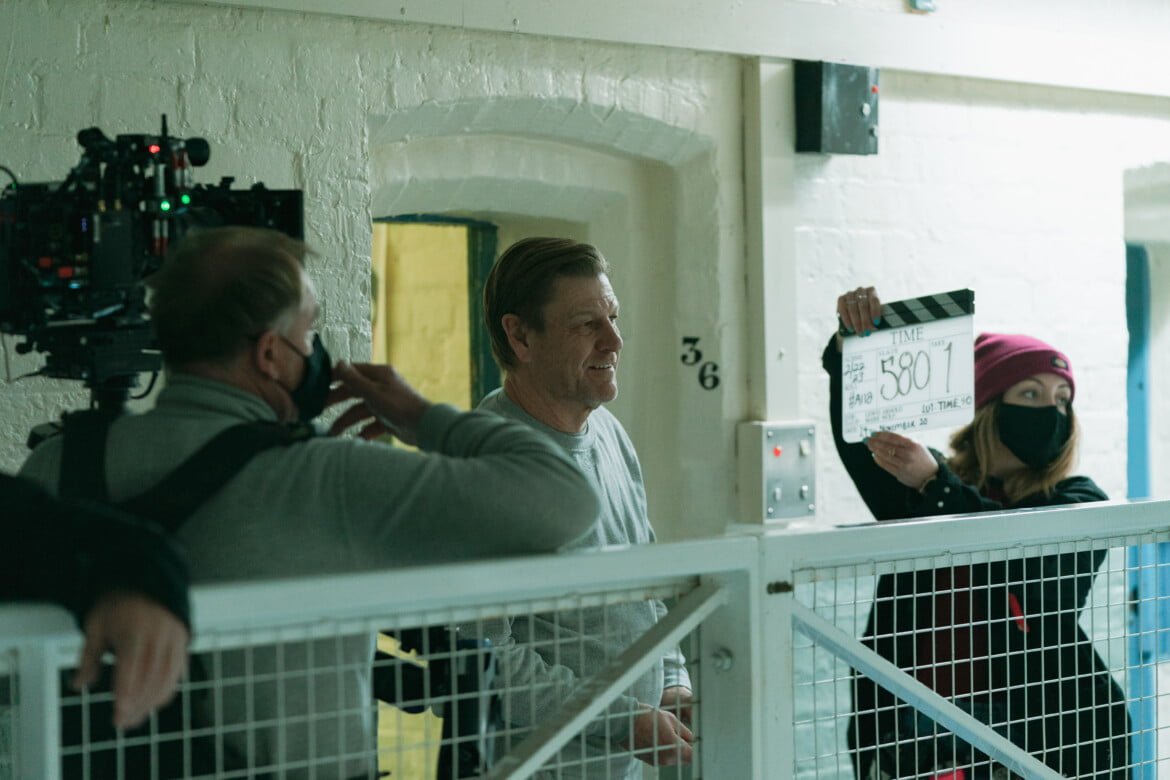 Behind the scenes with Sean Bean as Mark Cobden