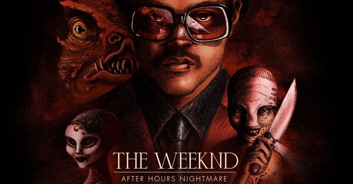 The Weeknd After Hours Nightmare house at HHN 2022